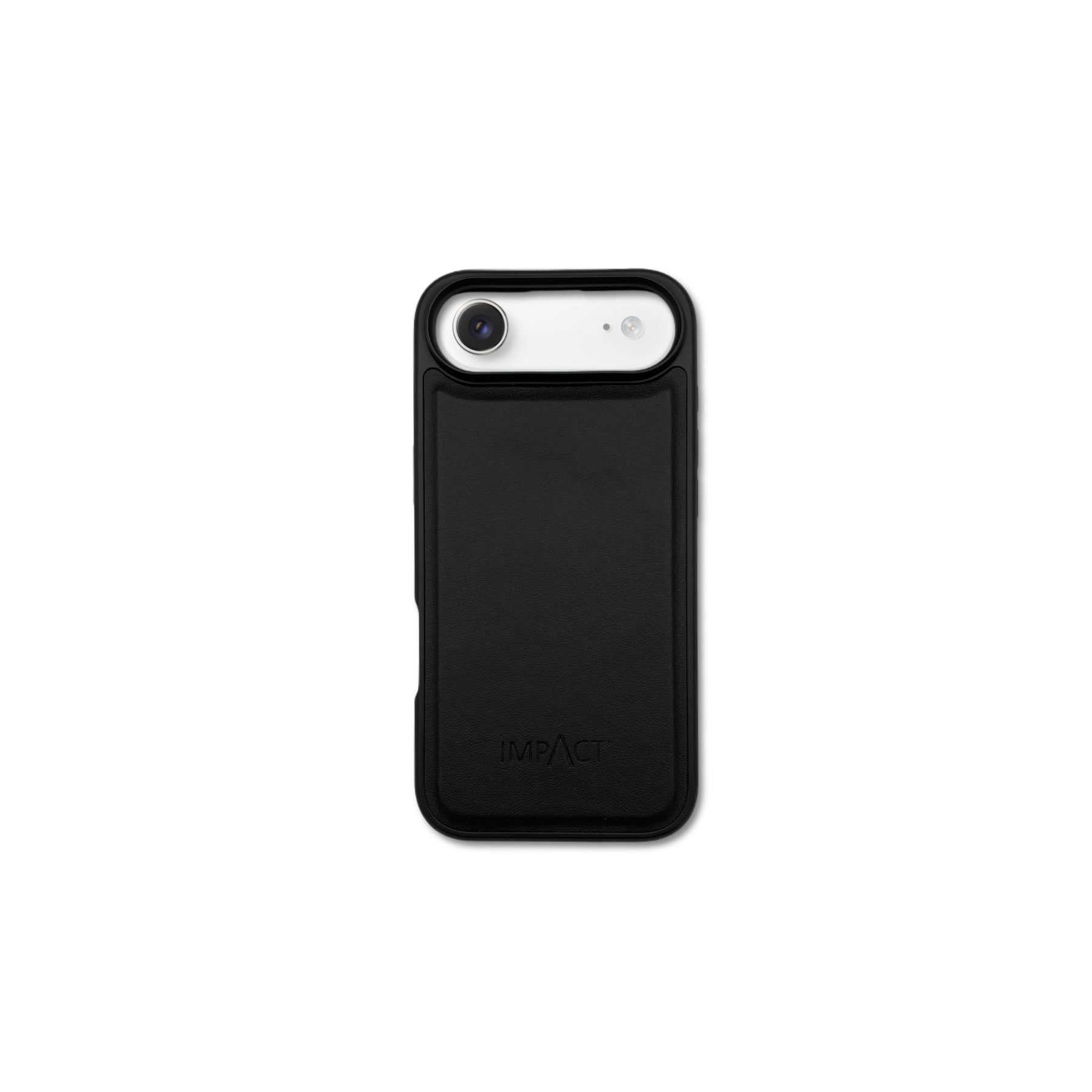Vegane iPhone Hülle aus Apfelleder Schwarz