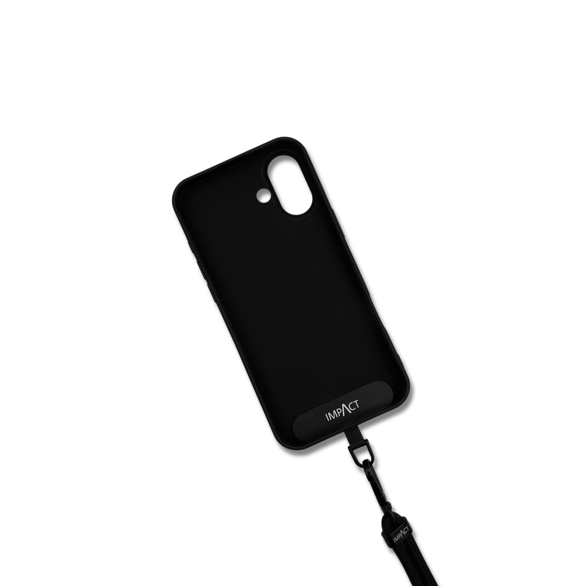 Handykordel schwarz aus recyceltem Material