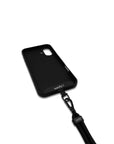 Recycelte Band für Handys schwarz höhenverstellbar 