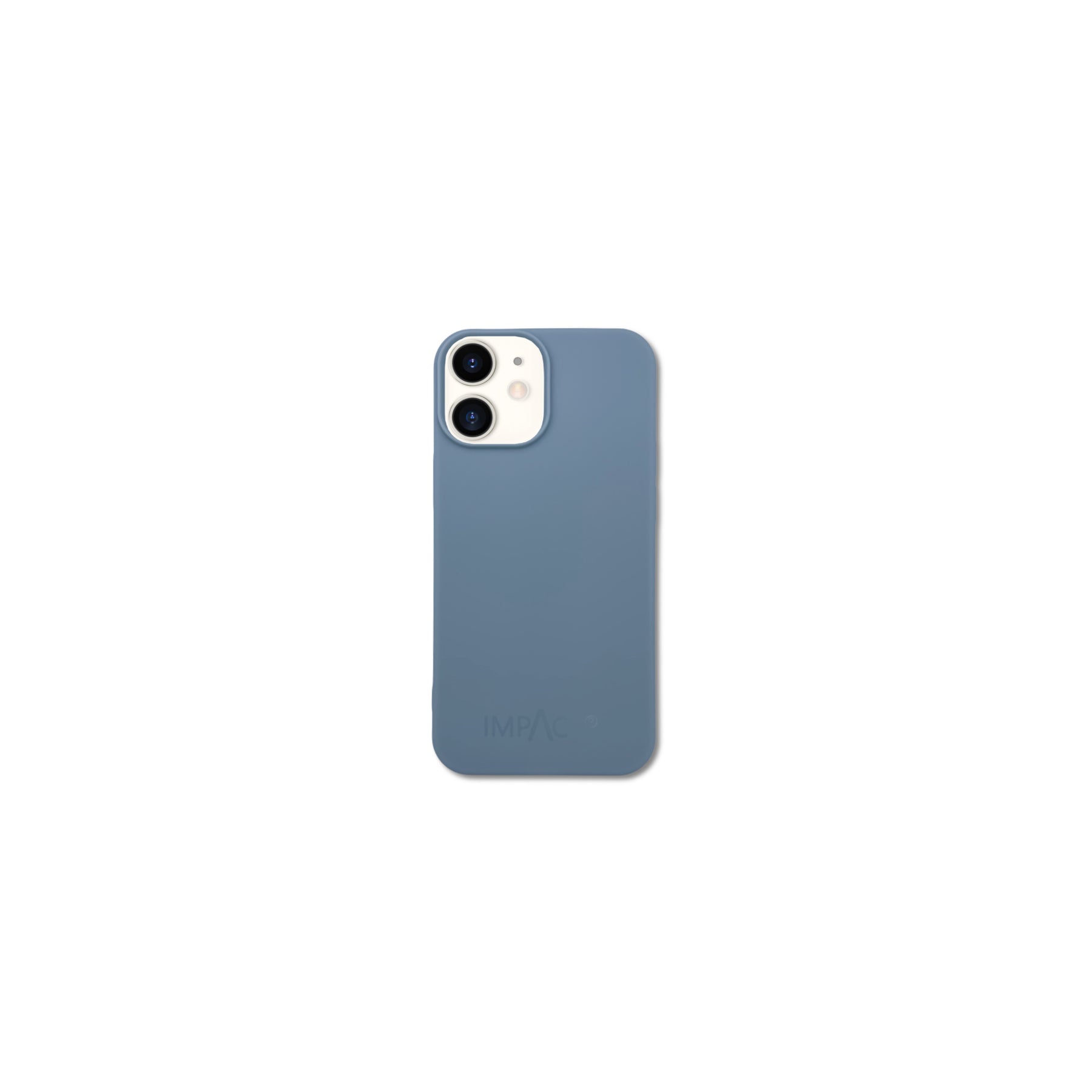 IPhone 12 mini Hülle recycelt babyblau IMPACT1