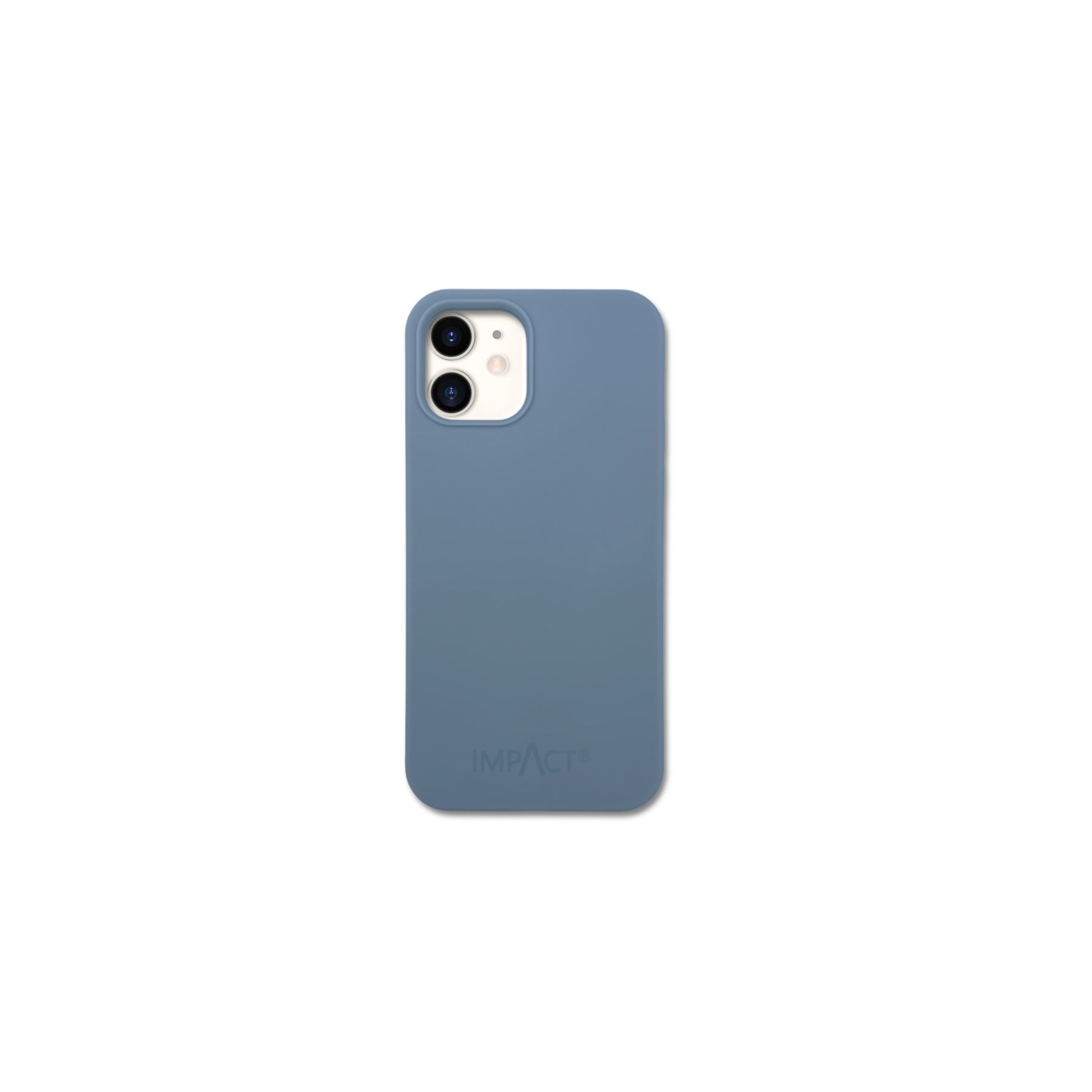 IPhone 12 mini Hülle recycelt babyblau IMPACT