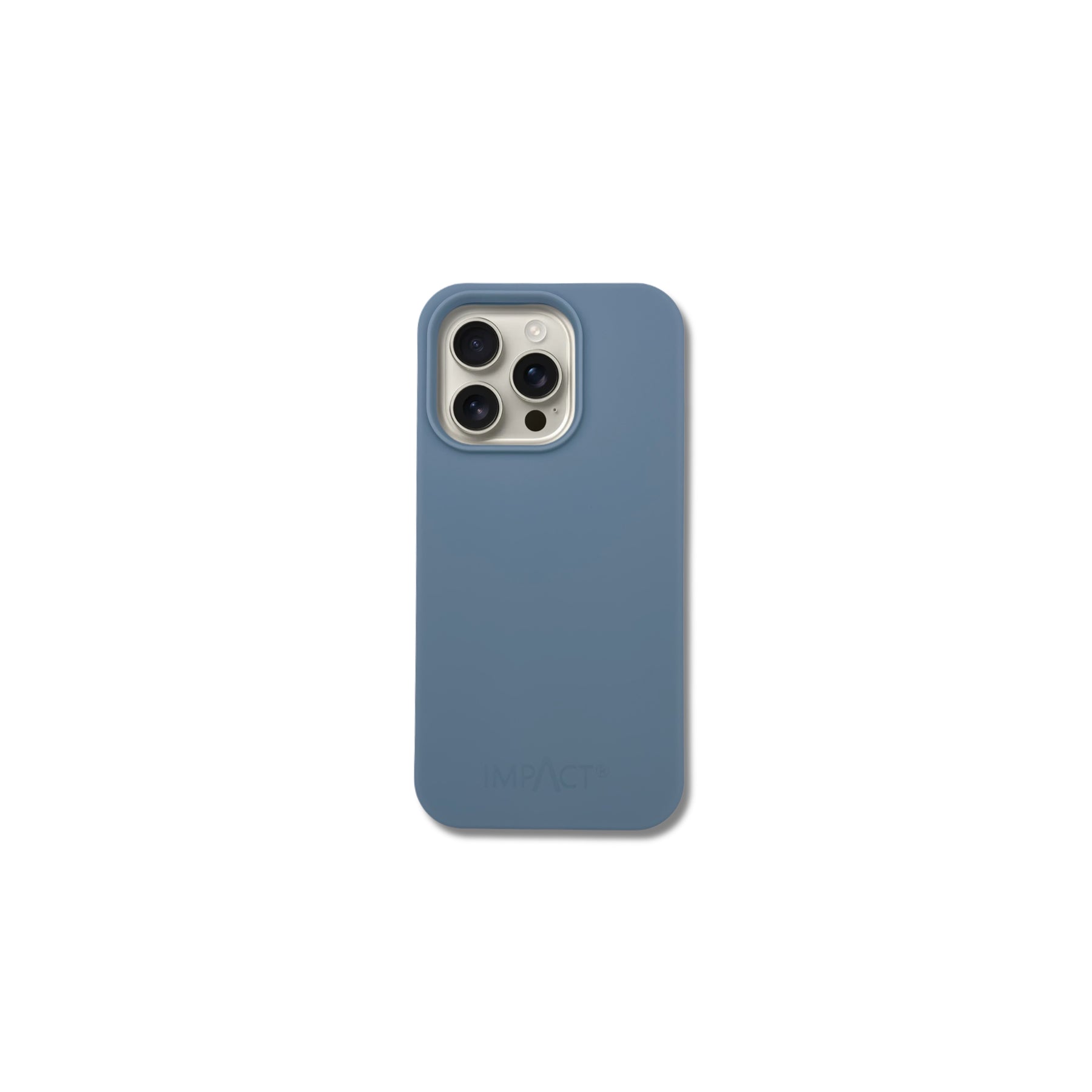 IPhone 15 Pro Hülle recycelt babyblau IMPACT