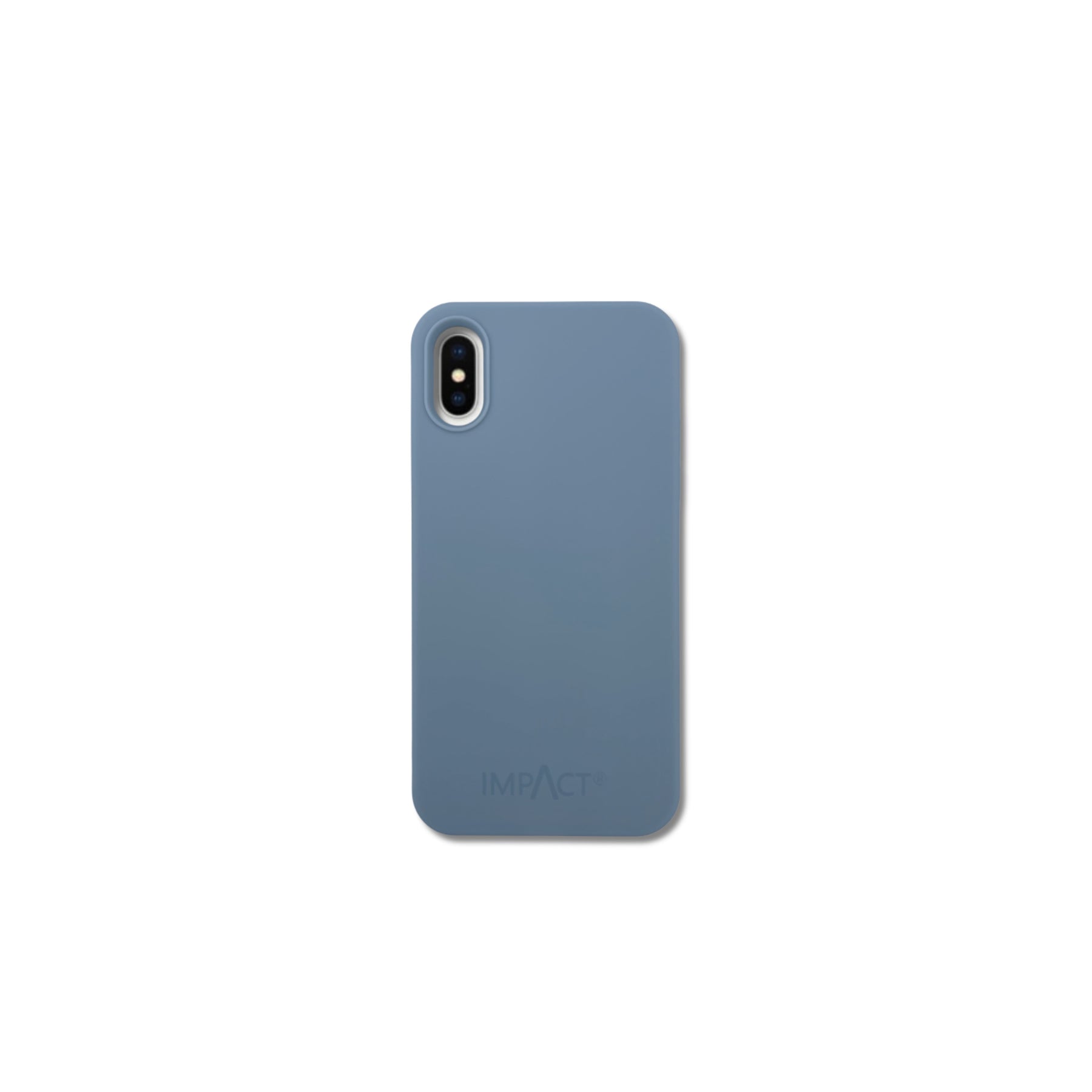 IPhone XS Hülle recycelt babyblau IMPACT