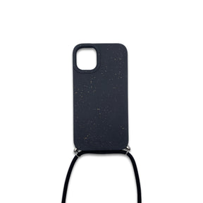 nachhaltige iphone 11 pro hülle mit kordel schwarz 
